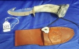 Barto Knife W/ Leather Sheath