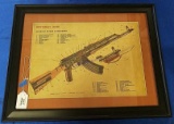 Period Poster for AK-47 Professionally Framed