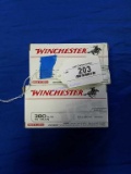 2-Boxes 50ct WInchester .380 Brass