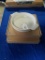 2-Longaberger Pottery 9inch Cake Pans