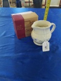 Longaberger Pottery Small Juice Pitcher