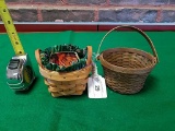 2 Small Longaberger baskets