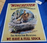 WInchester Metal Sign 