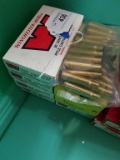 7 boxes plus 1 bag of .348 Winchester Brass