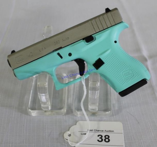 Glock 42 .380 Pistol Used
