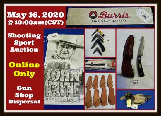 Sporting Collectible Auction. Online Only
