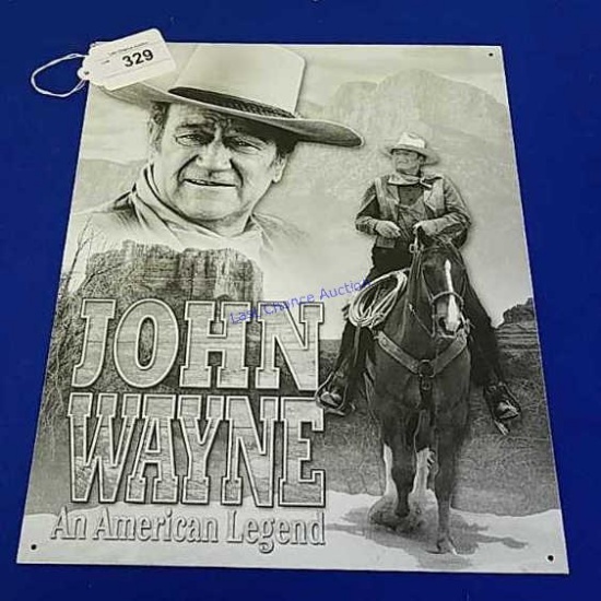 Metal Sign-"John Wayne"