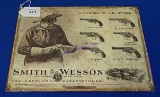 Metal Sign-Smith and Wesson