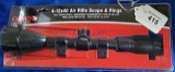 GAMO Air Rifle Scope and Rings 4-12x40 NEW