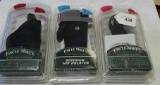 3 Uncle Mikes Sidekick Hip Holsters NEW