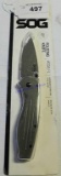 SOG Folding Knife NEW in Package