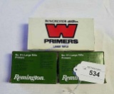 3 Boxes of Large Rifle Primers