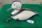 DU Decoy #1951 White Body w/ Black Highlight