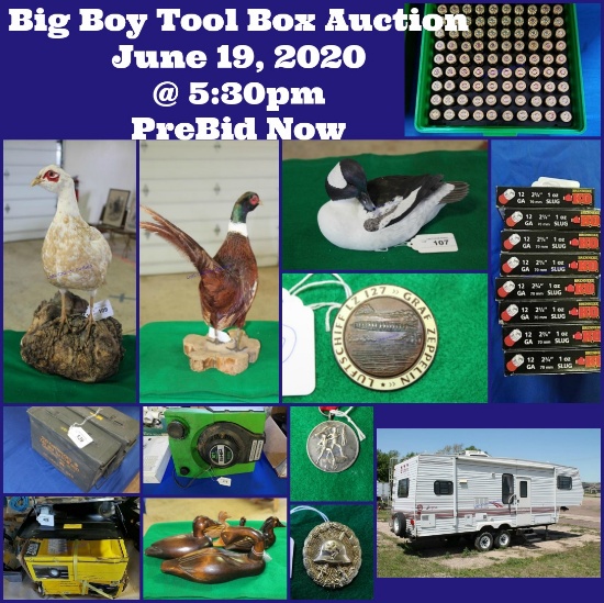 Big Boy Tool Box Auction