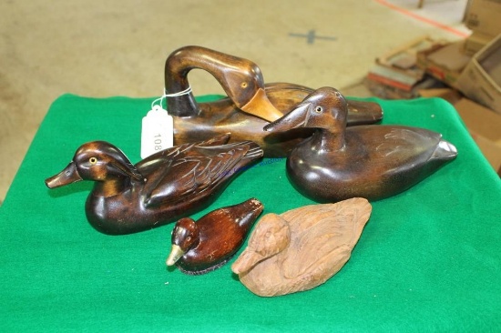 5 Wood Finish Decoy for One Money