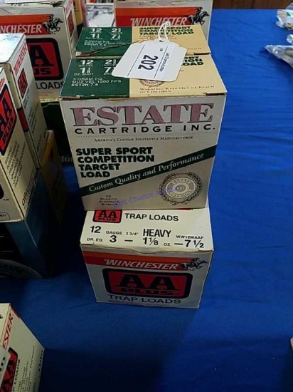 5-Boxes of 2 3/4 12ga Heavy Trap Load
