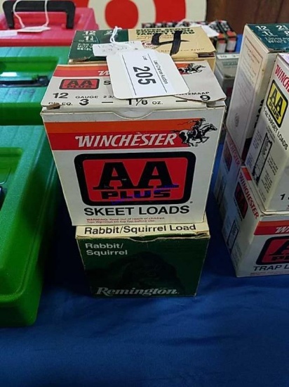 4-Boxes of 2 3/4 12ga Heavy Trap Load