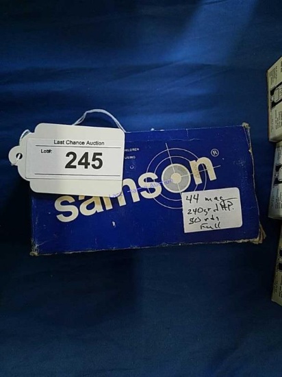 1-50ct Box of .44 Mag.