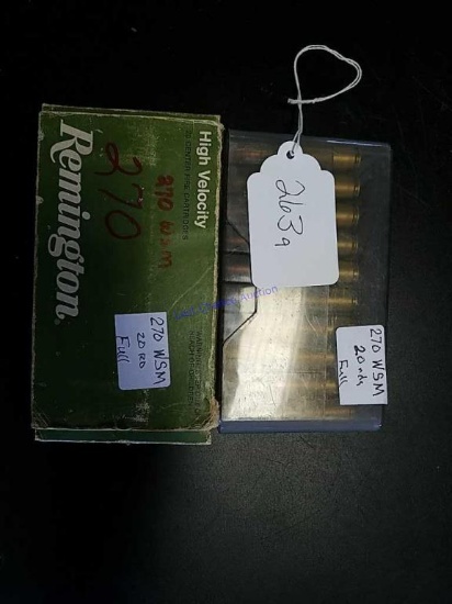 2-Boxes of .270 WSM