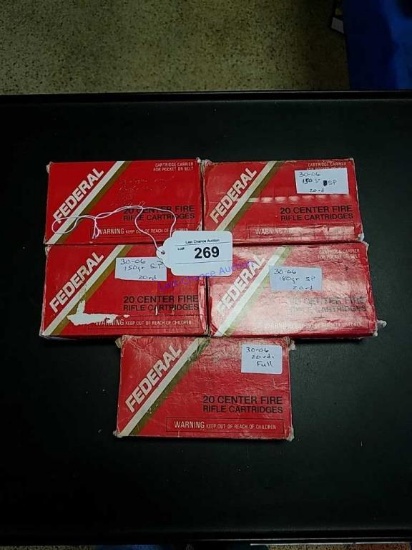 5-Boxes of 20ct   30-06