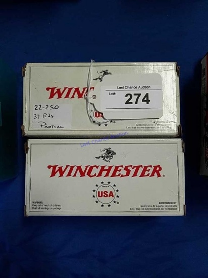 2-Boxes of 40ct of 22-250