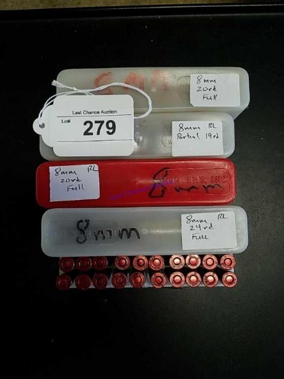5-Boxes of 20ct 8mm