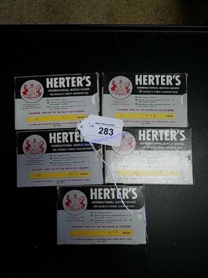 5-Boxes of 20ct Herters .243