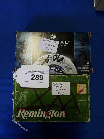2-Boxes of 20ct 31-06