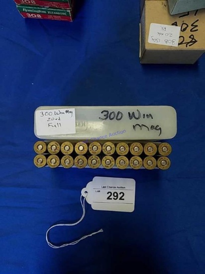 1 Box of 20ct .300 Win Mag