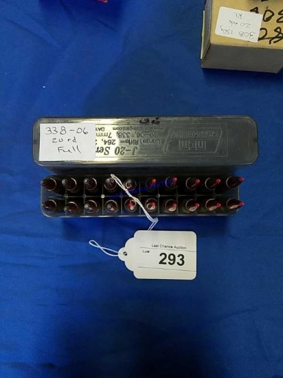 1 Box of 20ct .338-06