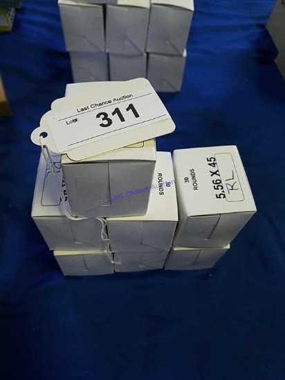 7-Boxes of 30ct 5.56x45