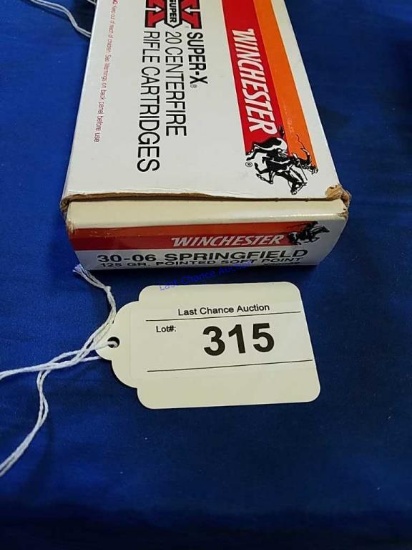 1 Box of 20 Misc. 30-06 Rounds
