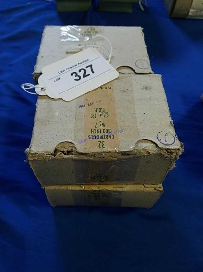 4-32ct Boxes of .303 British
