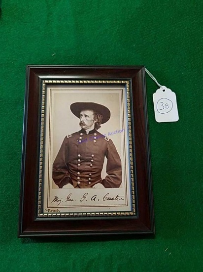 Reprint: US Army General George Custer Photo