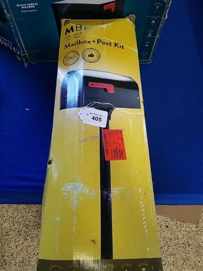 MB Mail Box with Post.  NIB