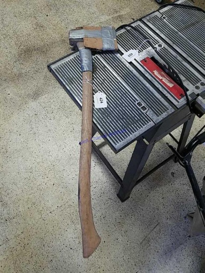 Wood Handle Axe