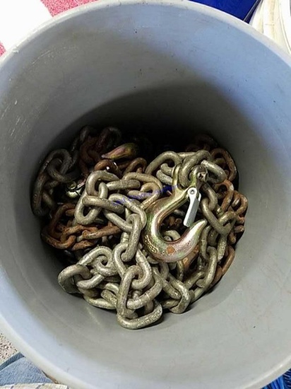 Bucket of Heavy Chains