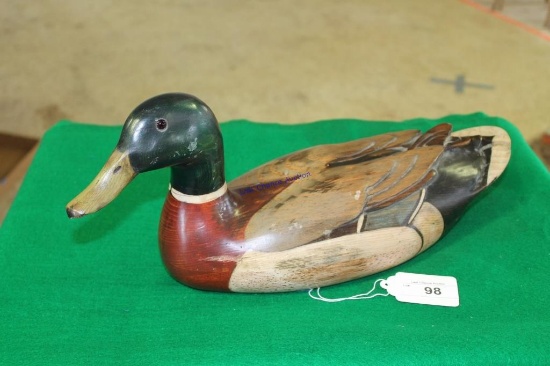 Tom Tabor/Hersey Kyle Mallard Decoy.
