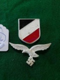 German WWII Luftwaffe Afrika Korps Pith Helme