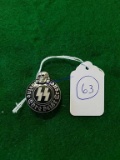German WWII Waffen SS Membership Party Badge