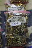 3-Bags of 250ct .38Special Brass