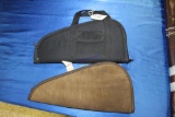 Lot of 2 Soft Pistol Cases Used