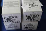 4-Boxes of 7.62x51 L2A2 Brit