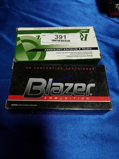 2-50ct Boxes of .45auto