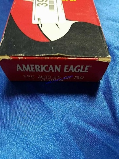 1 Box of 50ct .380Auto
