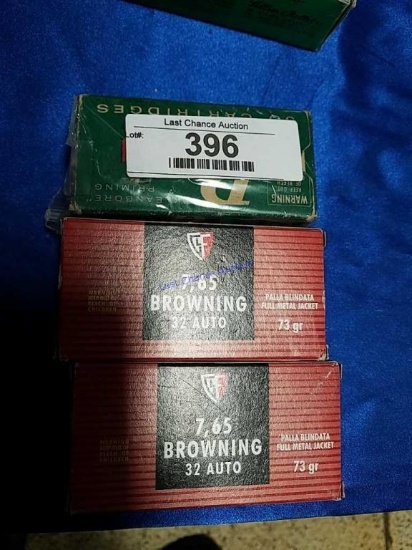 3-Boxes of 50ct .32auto