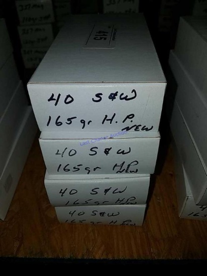 4-50ct Boxes of Misc. .40S&W