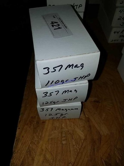 3-50ct Boxes of .357 Magnum