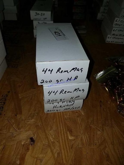 3-Boxes of .44 Rem Mag