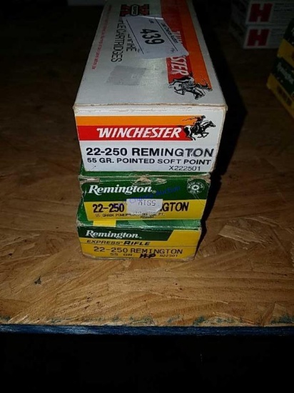 3-Boxes of 22-250